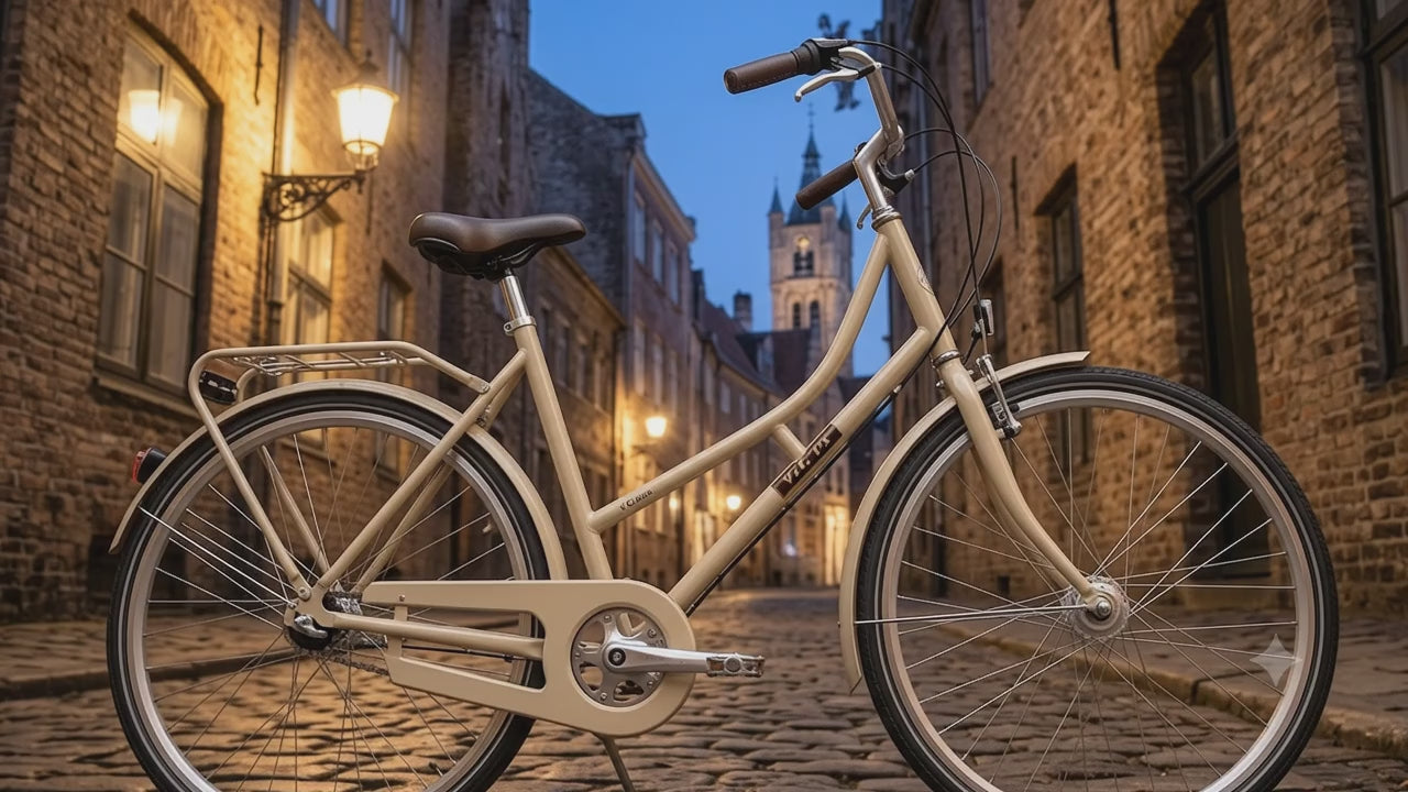 3G Damecykel  Velo Lux, Beige